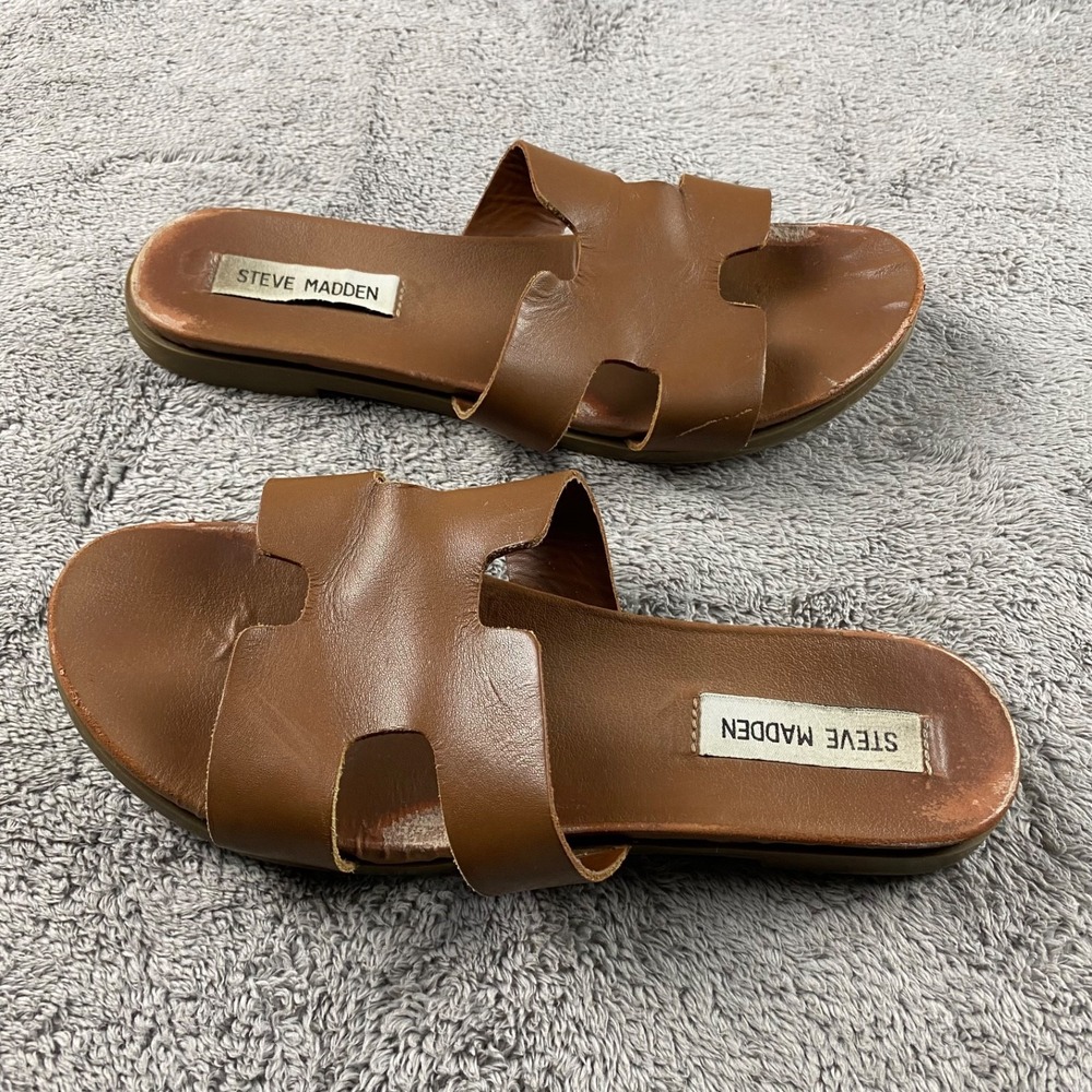 Steve Madden Dariella Sandal Womens 8M Tan